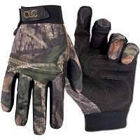 NEW Mossy Oak Bckcntrty Gloves M Pair Gloves   Leather M125M 