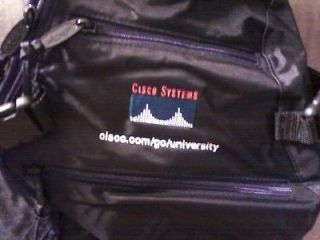 Cisco Systems Over the Shoulder One Strap Backpack bag Brand New 