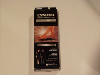 LYNCO Dress Orthotics Insole L500 Womens 5 