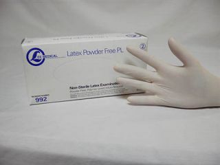 Latex Gloves Powder Free 1000/case XSmall #990