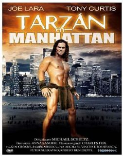TARZAN IN MANHATTAN **DVD R2** JOE LARA TONY CURTIS