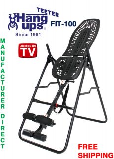 2012 Teeter Hang Ups FIT 100 Inversion Table   BRAND NEW MODEL