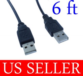 6Ft 6FEET USB2.0 Type A Male to Type A Male Cable Cord (U2A1 A1 06)