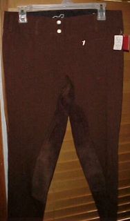   LOW Rider Full Seat Breeches, BROWN, 28L, fine line CORD, MSRP $150