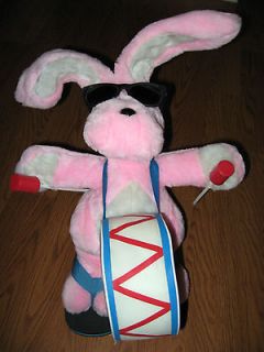 Energizer Bunny Plush Toy, 18 with Sunglasses, Flip Flops, and Drum