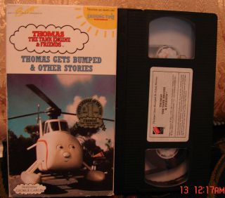 Thomas and Friends Thomas Gets Bumped & Other Adventures Tank VHS Old 