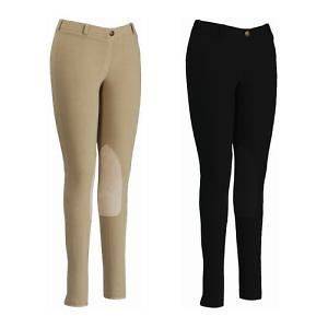 Tuffrider COTTON Low Rise KNEE PATCH Riding Breeches