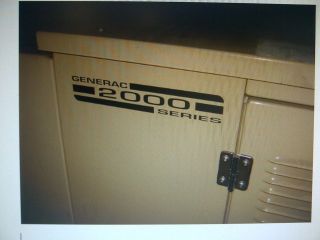 Generac 20KW Standby Generator   0.6 hrs, installed but never run