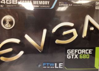 NEW eVGA GeForce 4GB GTX 680 FTW+ LE 04G P4 3685 KR Video Card Limited 