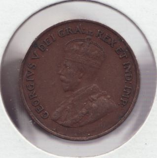 1925 George V Small Cents ~ Canada Vintage Very Fine #2