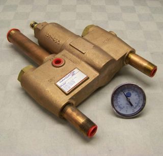 WATTS THERMOSTATIC MIXING VALVE! COMPLETE W/ CHECK STOPS. 1/2 L 111