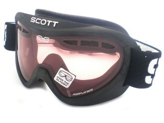   Ski Snow ICON OTG over the glasses Goggles Black / Light Amp 224171
