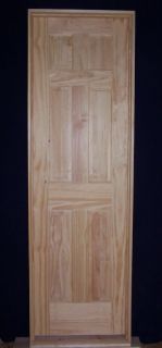 Radiatta Clear Pine Pre Hung Interior Door   30 x 80