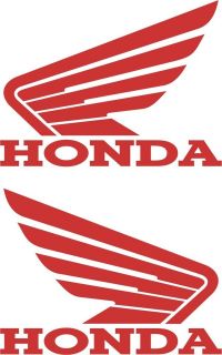 Honda motorcycle stickers and decals #7