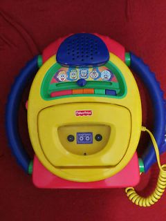 FISHER PRICE TUFF TAPE PLAYER/RECORDE​R WITH VOICE CHANGER, VINTAGE