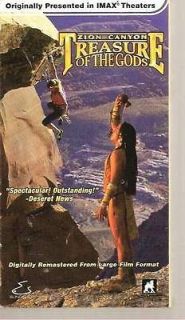 IMAX   Zion Canyon Treasure of the Gods (VHS, 2000)