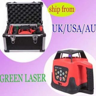   SELF LEVELING AUTOMATIC ROTARY GREEN BEAM LASER LEVEL 500M NEWEST e2
