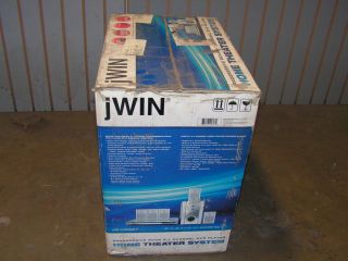 jWIN JD VD607 5.1 Channel Home Theater System with DVD Player Used 