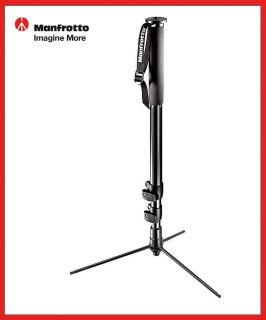 Manfrotto 682B Self Standing Monopod (Black) Supports 26.4 lb (12 kg)