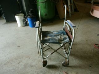 Antique Wheel Chair from the Former Norwich State Hospital