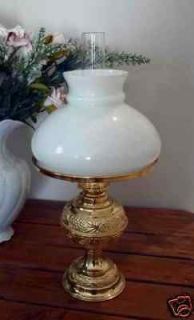 antique brass kerosene lamp in Lamps: Non Electric