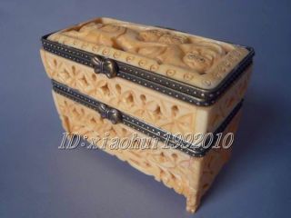 antique chinese jewelry box in Boxes