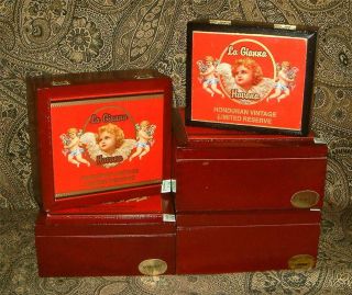LA GIANNA HONDURAN WOODEN CIGAR BOXES PURSES CRAFTS JEWELRY GIFT BOXES