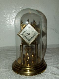 Antique Working KUNDO KIENINGER & OBERGFELL 400 Day Anniversary Clock 