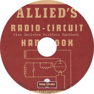 Allied Antique Radio Circuit & Builders Handbooks on CD