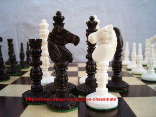   LIKE INTRICATELY HANDCARVED HANDMADE EXCLUSIVE CAMEL BONE CHESS SET