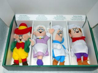 Keebler Elfin Bean Doll Collection From The Hollow Tree 4 Dolls 2003 