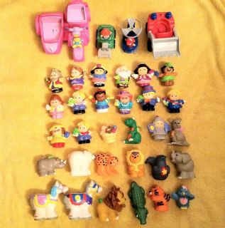 Fisher Price Little People Lot Figures Animals Vehicles Baby