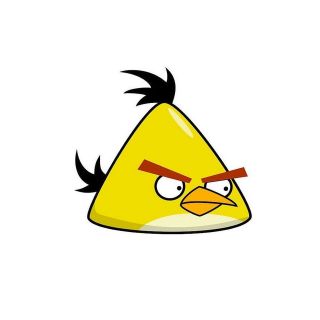 Angry Birds Yellow Bird ~ Edible Image Icing Cake, CupcakeTopper