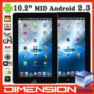 Google Android 10.2 Inch Tablet PC 4GB WIFI GPS 3G HDMI Touch Screen 
