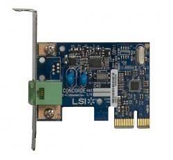 LSI C40 Concorde 56K Low Profile PCI Express x1 Data/Fax modem Card
