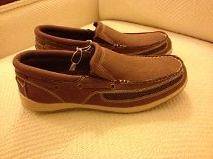 Margaritaville Slip On Boat Shoes Brown Mens Size 9.5   NEW