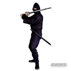 ProForce Ninja Uniform Shinobi Shozoku Mask Hood Martial Arts Gear 