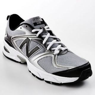 New Balance 540 WIDE width Running Shoes 4E Silver/Grey   Men