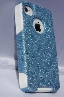 Otterbox Customized Glitter Commuter Case For iPhone 4/4S  Ocean 