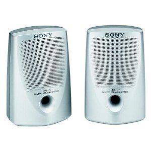 Sony SRS P7 Passive Speaker System with Stereo Mini Plug Input