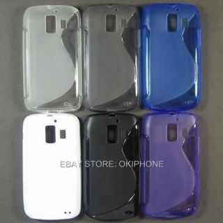 New TPU Gel Soft Case Back Cover Skin For Huawei Ascend Y200 U8655 