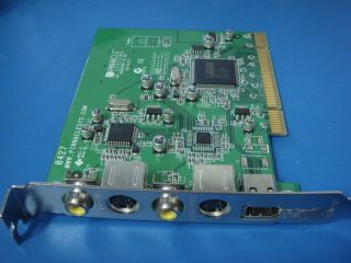 Pinnacle GmbH Bendino V1.0A 51015777 TV In/Out IEEE PCI *I455