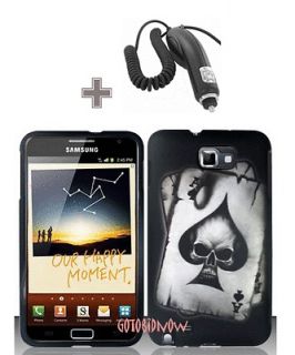 Newly listed for SAMSUNG GALAXY NOTE ACE SPADE SKULL HARD SHELL COVER 