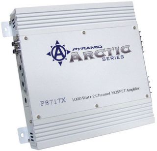 PYRAMID PB717X 2 Channel 1000W Car Audio Amplifier Power Amp PB 717X 