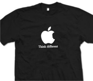 Steve Jobs Apple LOGO Think Different T Shirt 3 COLORS sizes Sm XL