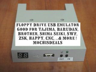   Floppy Drive USB Emulator Converter Shima Seiki Embroidery Machines