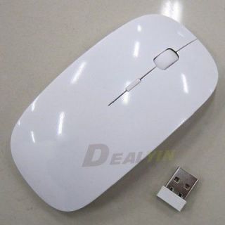   listed White 2.4 GHz bluetooth Wireless Optical Mouse for Apple iMac