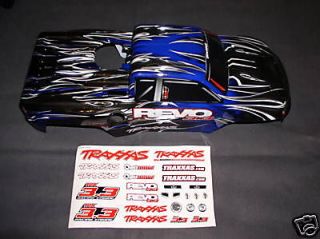 REVO 3.3 BLUE BODY WITH DECALS EXTENDED NEW DESIGN