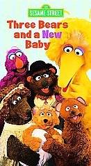 Sesame Street   Three Bears and a New Baby (VHS, 2003)