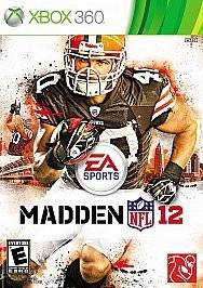 Madden 12 No Online Pass (Xbox 360, 2011)